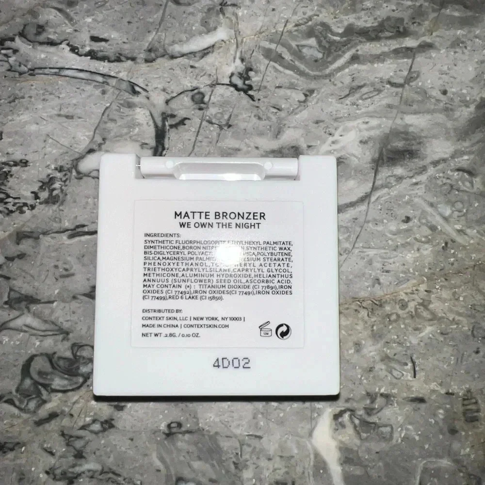 CONTEXT SKIN matte bronzer in WE‎ OWN THE NIGHT, new 0.1oz compact